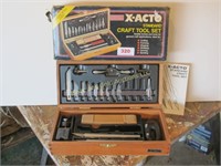 X-Acto Craft Tool Set in Case