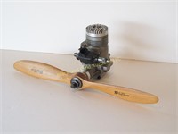 K &B RC Airplane Engine and Propeller