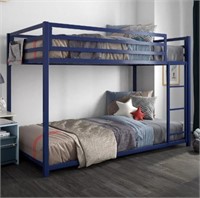 DHP Miles Low Metal Bunk Bed Frame for Kids, W