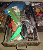 Large Box Lot Pneumatic & Assorted Shop Hand