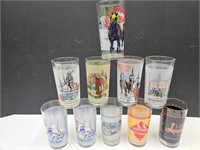 10 Kentucky Derby Glasses