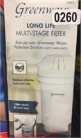 Greenway Long Life Multi Stage filter