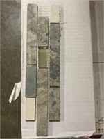 3" x 13" Listello 52pc. Mosaic Tiles