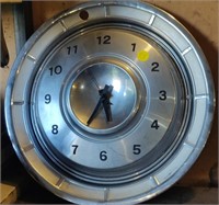 Hubcap Clock