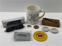 RR Items (Mug, OKKT RR Buckle, Rock Island Medal)