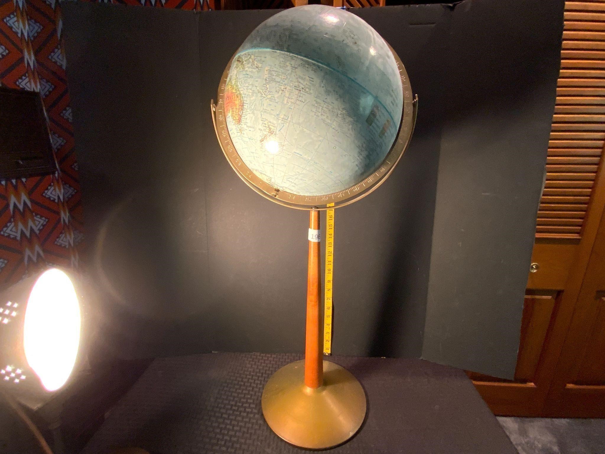 Vintage Standing Globe