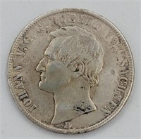 1871 B 1 Vereinsthaler Victory over France Coin