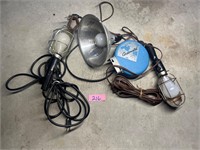 Drop light, drop cord, heat lamp