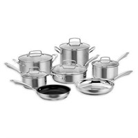 $189 Cuisinart Professional 12-Pc. Stainless Set