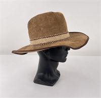 Zan Zeno Leather Cowboy Hat California