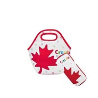 Canada Lunch Bag & Stand Up Pencil Case - Red Flag