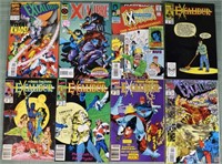8 Marvel modern age comics Excalibur; as is