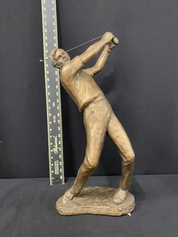Vintage Austin Productions Golfer Statue