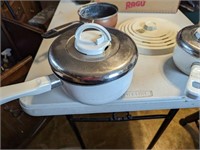 (2) T-Fal Pots and Other Pot