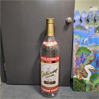 Tall Vodka Display Bottle