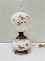Hand Painted Gone with the Wind Electrified Lamp