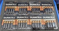 8- 8pks Duracell AA Batteries