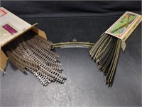 HO model train tracks various lengths Triang and