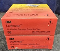 (2) 3M Scotchrap All Weather Corrosion Protective