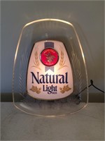 Natural Light Beer Lighted Sign