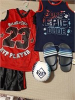 New with tags boys clothes size 7 shoes size