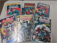 LOT OF 6 THE PUNISHER INCLUDING #1 & #1 ANNUAL