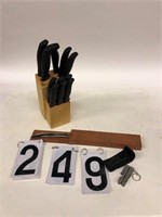Knife Set In Block and Other Knives