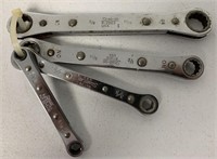 Snap-on Ratchet Wrenches 1/4"-11/16"