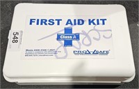 1st Aid Kit Box Has Broken Latch Complete Contents