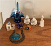 Small lot of Glass and Porcelain Miniatures