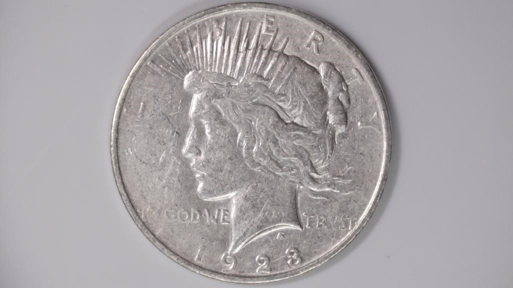 1923-D Peace Silver Dollar