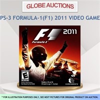 PS-3 FORMULA-1(F1) 2011 VIDEO GAME