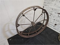 Antique Steel Wheel 30" Wheel