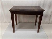 Piano Bench Wooden & Upholstery Top