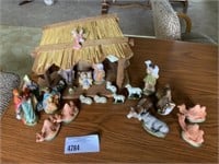 Music Box Nativity Scene