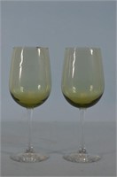 Smoky Quartz Color Wine Glasses
