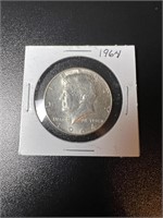 1964 Kennedy Half Dollar 90%