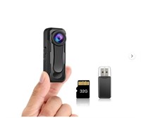 BOBLOV W1 32GB True 1080P Small Body Camera