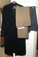 Nautica Men's Wool/Cashmere Coat