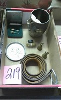 Leather Belt Mug / Bells Lot