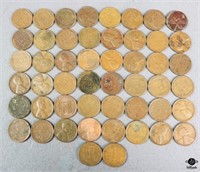 1940 - 1958 Pennies / 50 pc