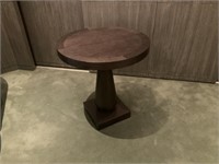 25" DIAMETER WOOD TABLES