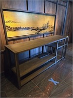 Decorative Wood Shelf 96" X 24" X 40"