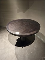 36" X 30" Round Wood Tables w/ Square Wood Base