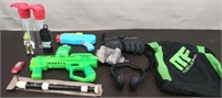 Box Gloves, Toy Guns, Recorder, Misc