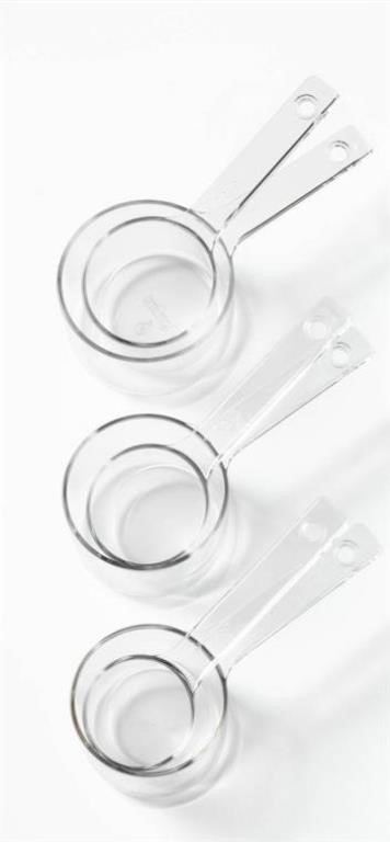 Tristan 12pc plastic measuring cups missing 6