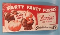 Borden's Ice Cream Thanksgiving Design Advertising