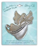 Daughter Drive Safely Visor Clip