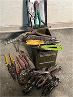 Ammo Can Filled With Specialty Pliers