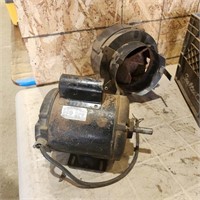 Electric motor, 9" fan